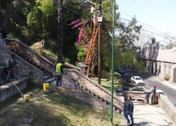 Morelia Brilla Más con Jornada Integral en las Escaleras de Santa María