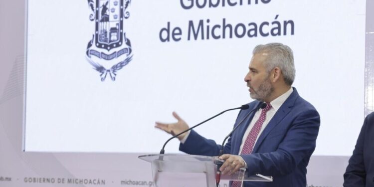 Michoacán no volverá a ser omiso en la defensa del agua ni en la deforestación: Bedolla