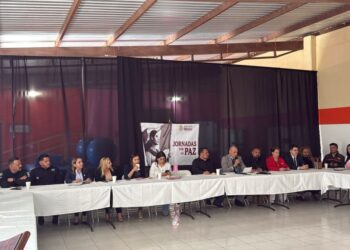 Participa FGE en el encuentro “Jornadas por la Paz”, llevado a cabo en el municipio de Lagunillas