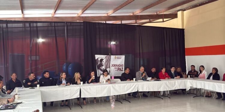 Participa FGE en el encuentro “Jornadas por la Paz”, llevado a cabo en el municipio de Lagunillas