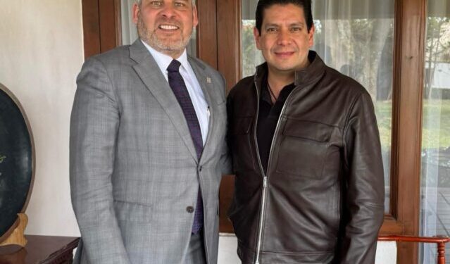 Se fortalece alianza entre Ernesto Núñez y el gobernador, Alfredo Ramírez; PVEM reconoce los avances del gobierno de Michoacán