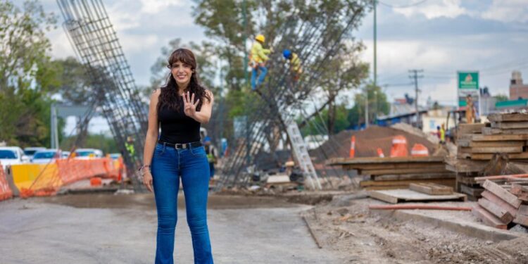 Gobierno de Bedolla invierte en obras que mejoran la calidad de vida de las y los morelianos: Giulianna Bugarini