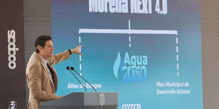 Presenta Alfonso Martínez el Plan Hídrico; garantizará agua por los próximos 25 años