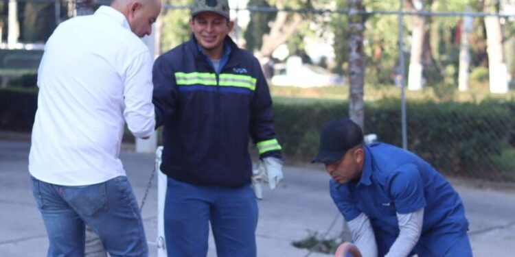 OOAPAS realiza obras por todo Morelia para la mejora de la infraestructura hidráulica