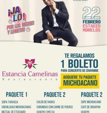 Última semana para conseguir en hoteles y restaurantes boletos para Chayanne