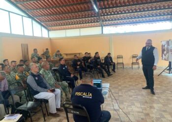 Capacita FGE sobre Delitos Ambientales a elementos Castrenses y policías municipales de Tacámbaro, Ario y Salvador Escalante