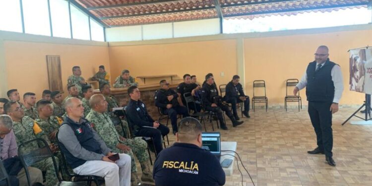 Capacita FGE sobre Delitos Ambientales a elementos Castrenses y policías municipales de Tacámbaro, Ario y Salvador Escalante