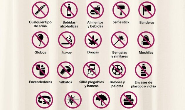 Estos son los objetos que no podrás ingresar al concierto de Chayanne