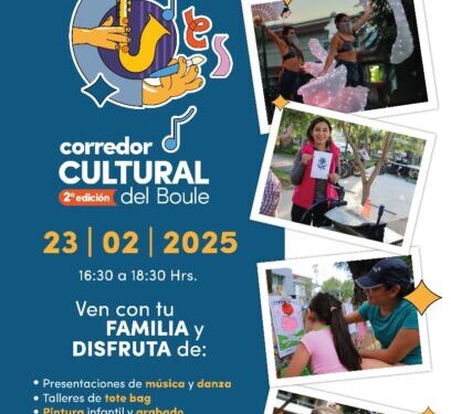 SeCultura Morelia invita a la segunda edición del Corredor Cultural del Boule
