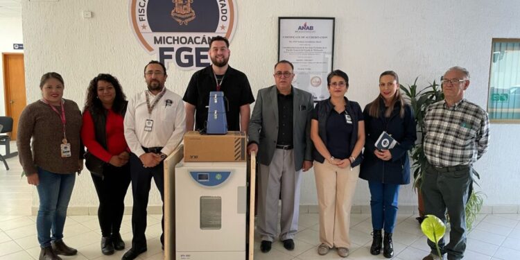 Fortalece FGE capacidad de su laboratorio de Genética Forense con la recepción de equipo especializado