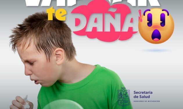 No te dejes engañar, vapear te dejará sin aliento