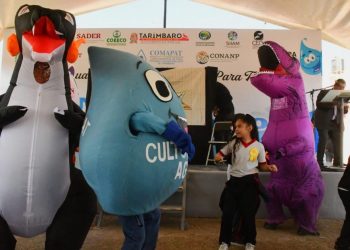Tarímbaro conmemora el Día Mundial del Agua y hace un llamado a su uso responsables y conservación