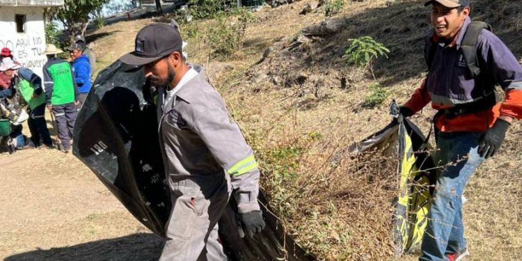 Gobierno de Morelia realiza jornada de limpieza en Las Torrecillas