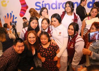 Reitera Nalleli Pedraza compromiso en la lucha por los derechos de las personas con síndrome de Down