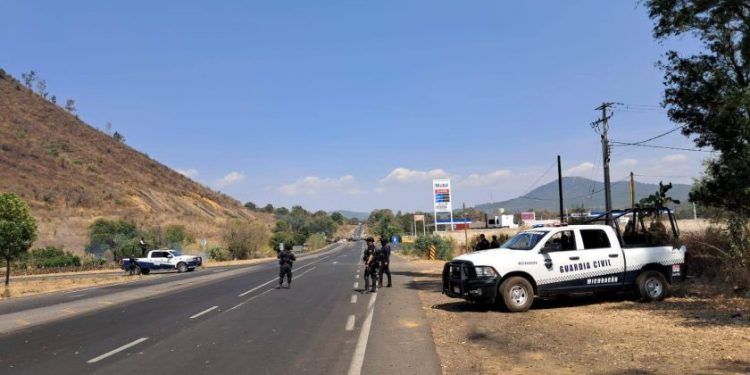 Refuerzan SSP, Ejército y Guardia Nacional acciones operativas ante bloqueos carreteros