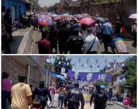 Saldo blanco durante Semana Santa gracias a operativos de seguridad en Tarímbaro
