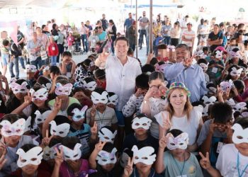 Feria de la Niñez lleva risas y diversión a Tenencia Morelos y San Nicolás Obispo