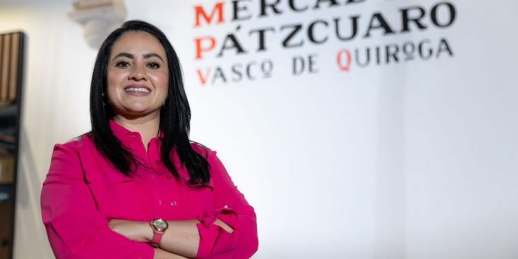 Mercado de Pátzcuaro florece con raíces nuevas: Gladyz Butanda