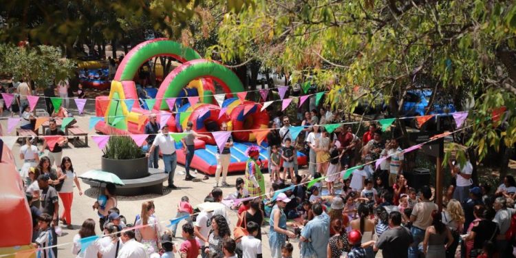 Feria de la Niñez del DIF Morelia llegó al Boule, colonia Leandro Valle y Vicente Lombardo