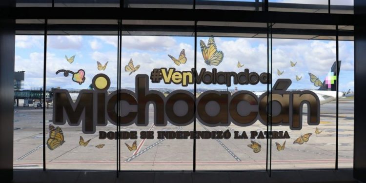 Michoacán muestra sus tesoros turísticos en el Aeropuerto de Tijuana: Sectur