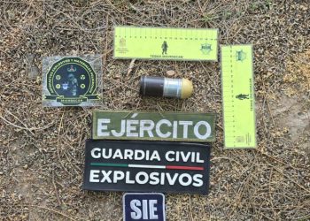 Aseguradas tres armas y un explosivo en Apatzingán: SSP