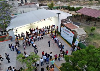 Eric Gaona entrega obras claves en Tarímbaro: rescatan unidad deportiva y transforman vialidad en Fracc.Galaxia