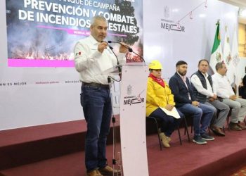 Suman cinco incendios forestales extintos en Michoacán