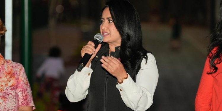 Inicia segunda etapa del Sendero Seguro en Tenencia Morelos: Gladyz Butanda