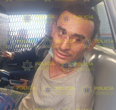 Policía Morelia detiene a dos por robo a casa habitación en la colonia Lago 1