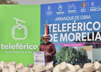 Arranca Bedolla construcción del teleférico de Morelia