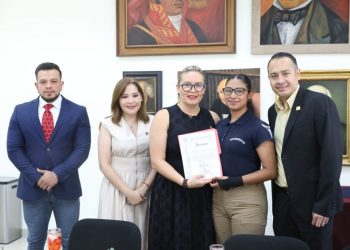 Reunión de trabajo de la Rectora de la UMSNH con chicos de la Licenciatura en Seguridad Pública y Ciencias Forenses-Morelia Informativo