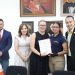 Reunión de trabajo de la Rectora de la UMSNH con chicos de la Licenciatura en Seguridad Pública y Ciencias Forenses-Morelia Informativo