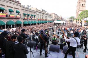 Los Felinos en Morelia por su 484 Aniversario-Morelia Informativo1