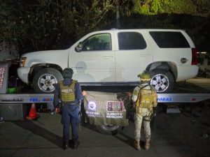 Vehículo blindado asegurado en Buenavista: SSP-Morelia Informativo