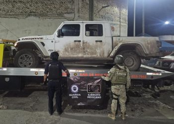 SSP y Defensa aseguran 6 vehículos-Morelia Informativo