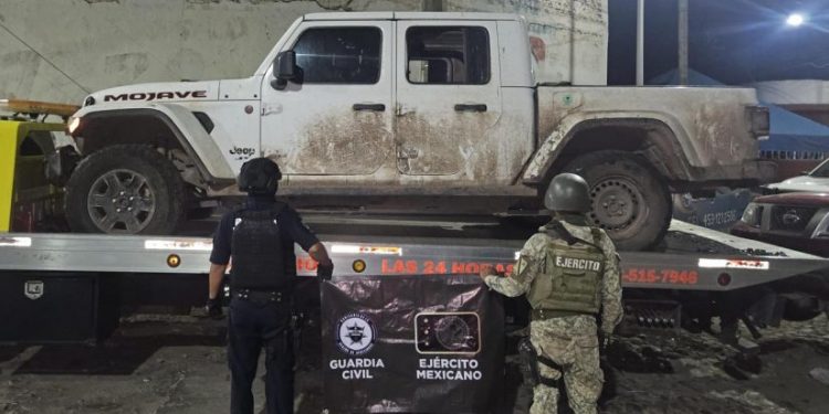 SSP y Defensa aseguran 6 vehículos-Morelia Informativo