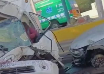 Accidente en Periférico Sur de Morelia deja un muerto y dos heridos