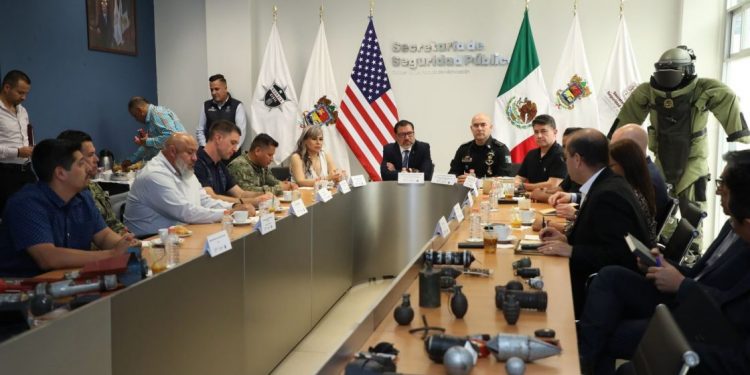 SSP estrecha lazos con agencias de EU para combatir artefactos explosivos improvisados