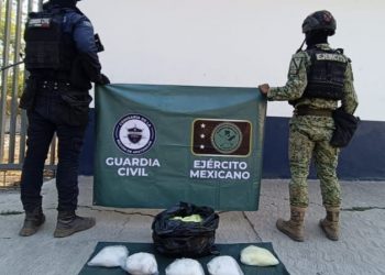 Decomisados 21 kilogramos de metanfetamina en Parácuaro: SSP