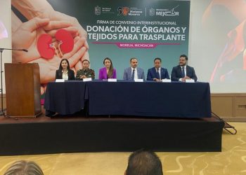 Firman Fiscalía General y Secretaría de Salud acuerdo de colaboración en materia de donación de órganos