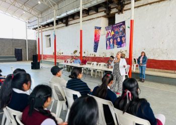 Promueve CJIM Zamora prevención de la violencia ante comunidad estudiantil indígena de Cheranatzicurin