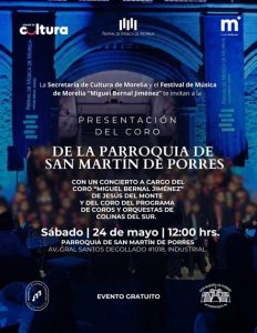Coro Infantil de la colonia Industrial: SeCultura-Morelia Informativo