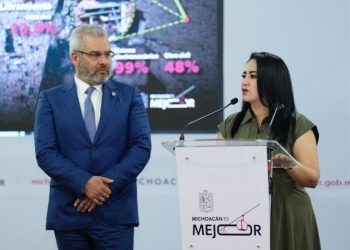 Teleférico de Uruapan registra avance del 84 %: Gladyz Butanda