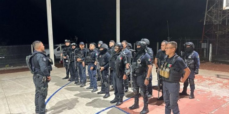 SSP refuerza presencia operativa interinstitucional en Tuzantla, con Defensa, FGR, FGE y Guardia Nacional