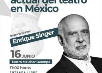 Enrique Singer llega a Morelia con clase magistral sobre teatro mexicano: Secum