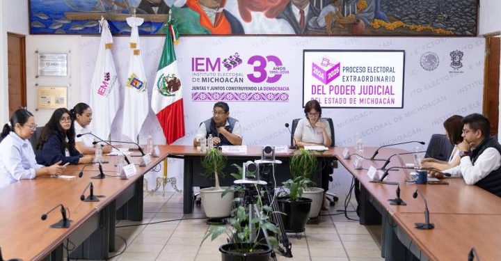 Avanzan los cómputos distritales del Proceso Electoral Judicial de Michoacán: IEM