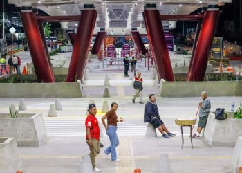 Paso Catrinas un lugar iluminado y seguro: SCOP-Morelia Informativo