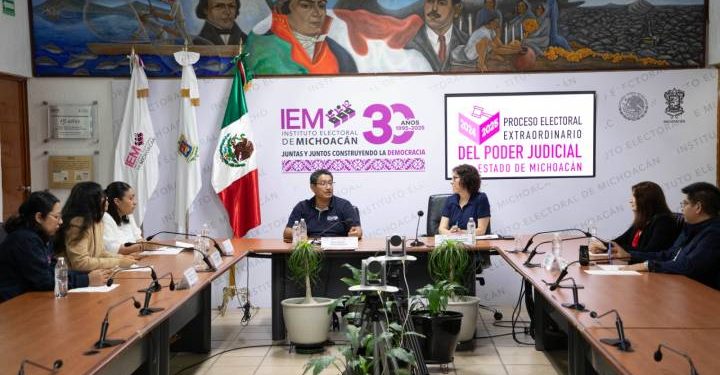Reporta IEM avance del 99.96% en cómputos distritales