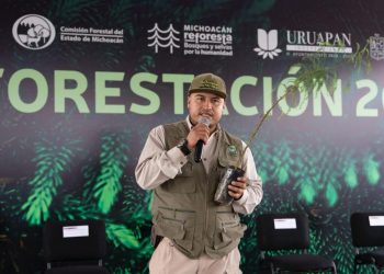 Arranca Bedolla reforestación 2025; despliega ejército verde para plantar 10 millones de árboles