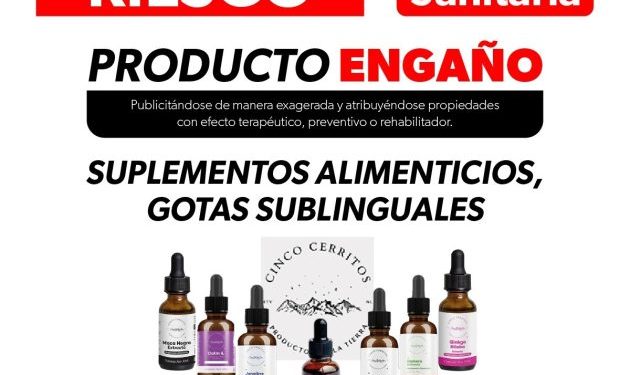 Alerta SSM sobre productos: Ajo Negro Plus Duo Pack y suplementos Cinco Cerritos